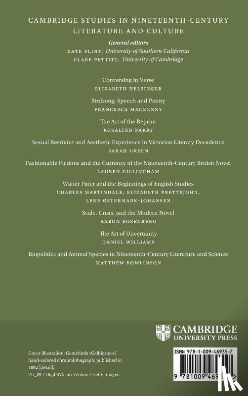 Wilhelm, Lindsay (Oklahoma State University) - Evolutionary Aestheticism in Victorian Culture
