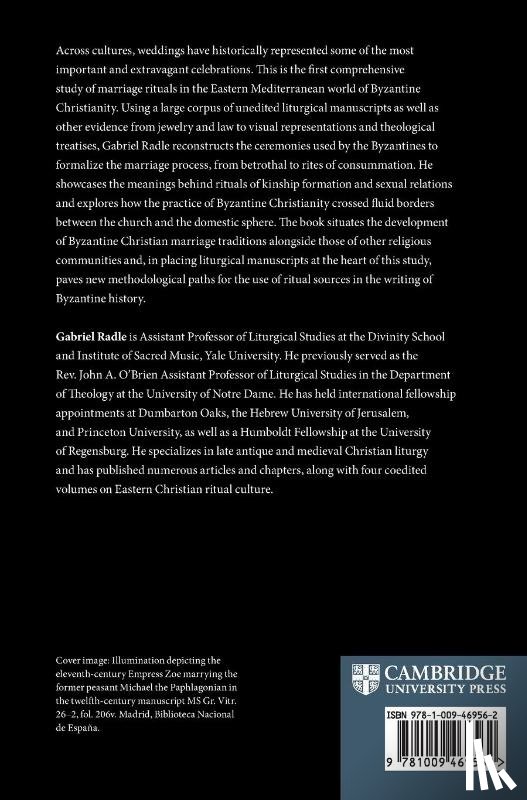 Radle, Gabriel (Yale University - Marriage in Byzantium