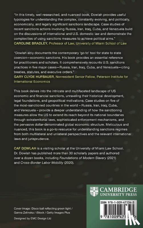 Dowlah, Caf (University of Miami Law School) - Economic and Financial Sanctions of the United States