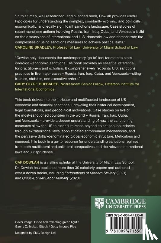 Dowlah, Caf (University of Miami Law School) - Economic and Financial Sanctions of the United States