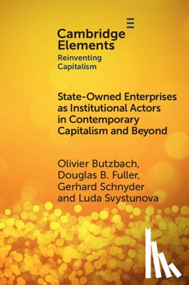 Butzbach, Olivier (University of Campania 'Luigi Vanvitelli' (Italy)), Fuller, Douglas B. (Copenhagen Business School), Schnyder, Gerhard (Loughborough University), Svystunova, Luda (Loughborough University) - State-Owned Enterprises as Institutional Actors in Contemporary Capitalism and Beyond