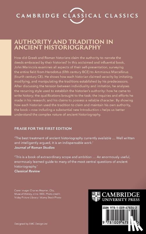 Marincola, John (Florida State University) - Authority and Tradition in Ancient Historiography