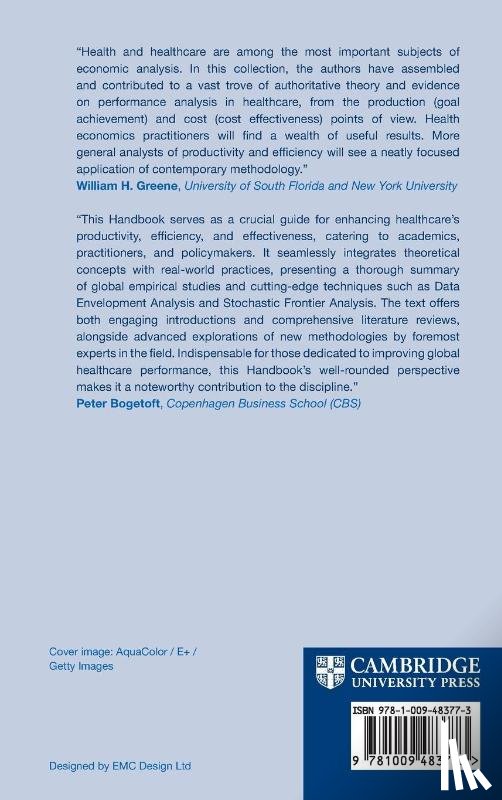  - The Cambridge Handbook of Healthcare
