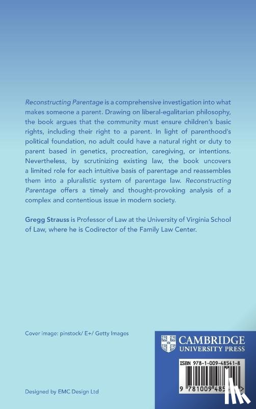 Strauss, Gregg (University of Virginia) - Reconstructing Parentage