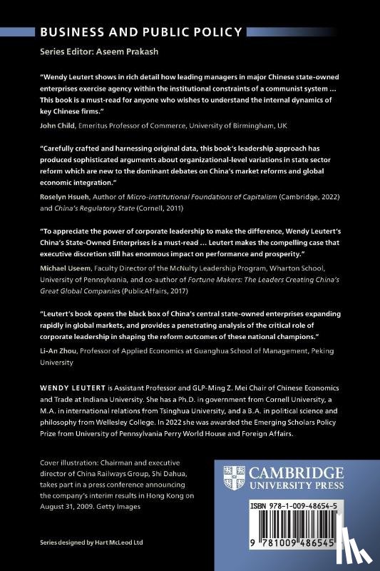 Leutert, Wendy (Indiana University - China's State-Owned Enterprises