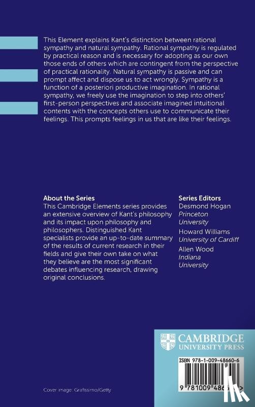 Vilhauer, Benjamin (City University of New York - Kant on Rational Sympathy