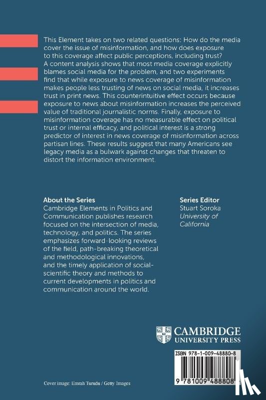 Thorson, Emily (Syracuse University) - How News Coverage of Misinformation Shapes Perceptions and Trust