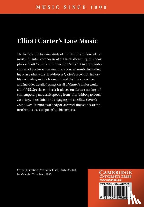 Link, John - Elliott Carter's Late Music