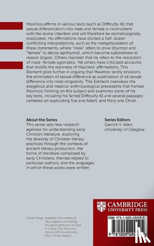 Sales, Luis Josue (Scripps College) - Maximos the Confessor