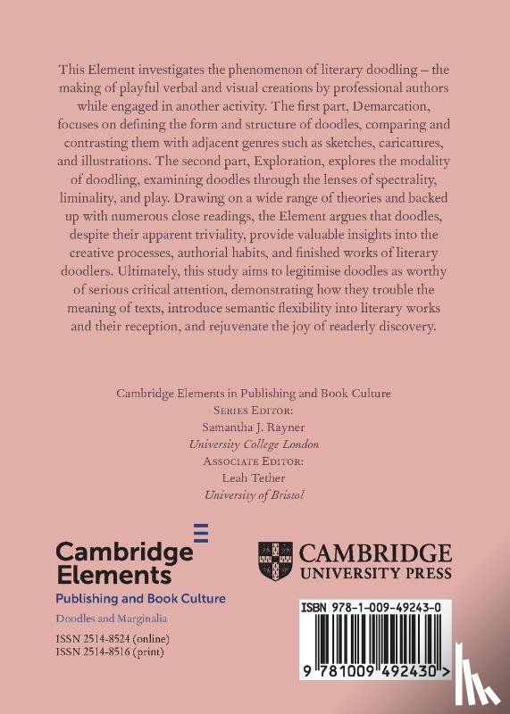 Mercurio, Jeremiah R. (Columbia University, Gabelman, Daniel (King's Ely) - The Form and Theory of Literary Doodling