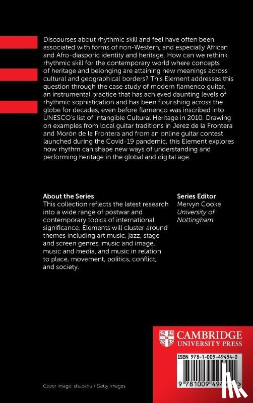 Tongeren, Carlos van (University of Manchester) - Rhythm and Heritage in Modern Flamenco Guitar