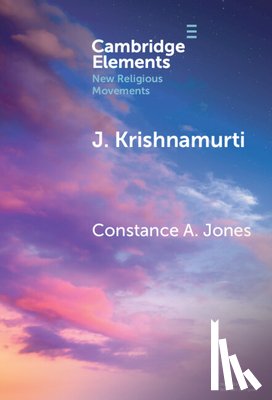 Jones, Constance A. (California Institute of Integral Studies) - J. Krishnamurti