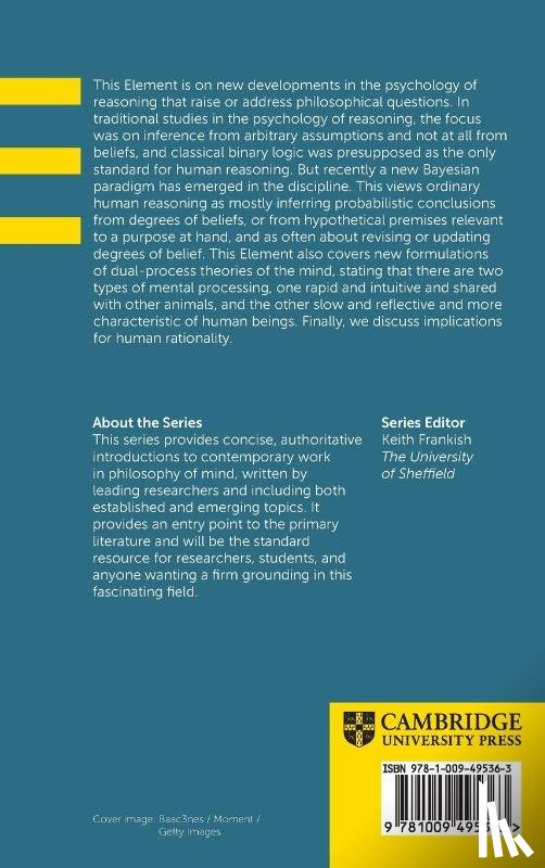 Over, David E (University of Durham), Evans, Jonathan St B T (University of Plymouth) - Human Reasoning