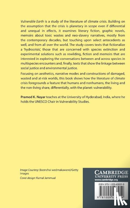 Nayar, Pramod K. (University of Hyderabad - Vulnerable Earth