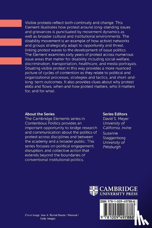 Pettinicchio, David (University of Toronto) - Sixty Years of Visible Protest in the Disability Struggle for Equality, Justice, and Inclusion