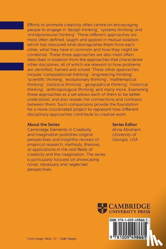 Crilly, Nathan (University of Cambridge) - Design Thinking and Other Approaches