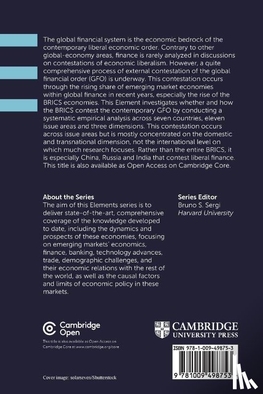 Petry, Johannes (Goethe-Universitat Frankfurt and University of Warwick), Nolke, Andreas (Goethe-Universitat Frankfurt) - BRICS and the Global Financial Order