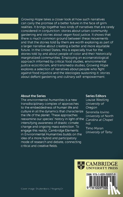 von Mossner, Alexa Weik (University of Klagenfurt) - Growing Hope