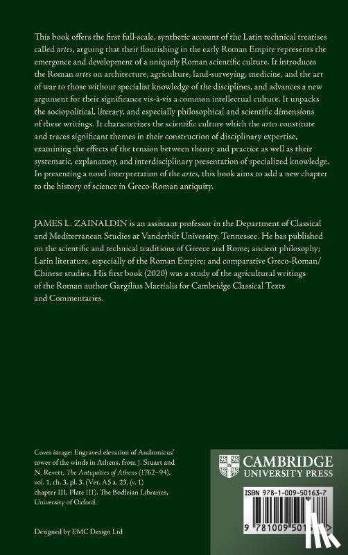 Zainaldin, James L. (Vanderbilt University - The artes and the Emergence of a Scientific Culture in the Early Roman Empire