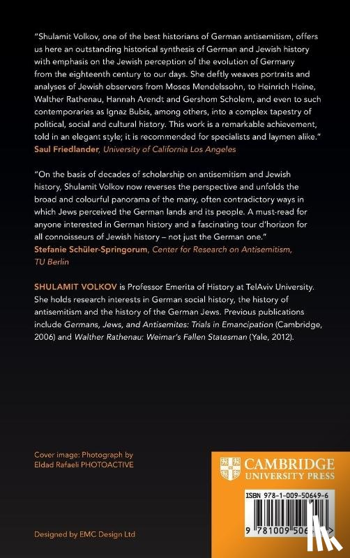 Volkov, Shulamit (Tel-Aviv University) - Germany through Jewish Eyes