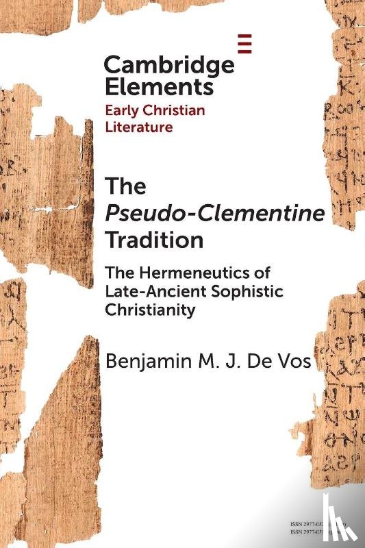 De Vos, Benjamin M. J. (Ghent University) - The Pseudo-Clementine Tradition