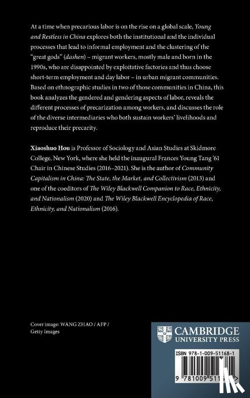 Hou, Xiaoshuo (Skidmore College - Young and Restless in China