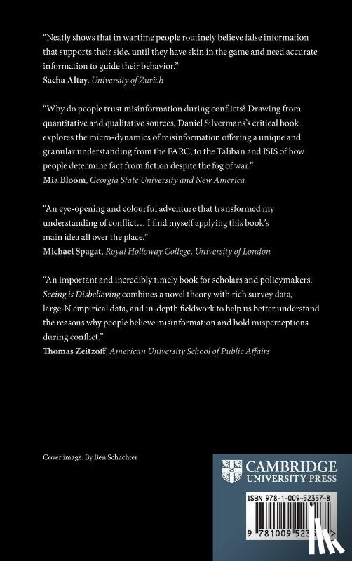 Silverman, Daniel (Carnegie Mellon University - Seeing Is Disbelieving