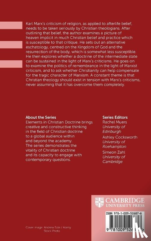 Hewitt, Simon (University of Leeds) - Life after Death after Marx