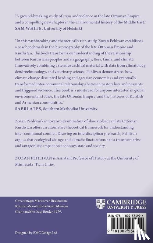 Pehlivan, Zozan (University of Minnesota) - The Political Ecology of Violence