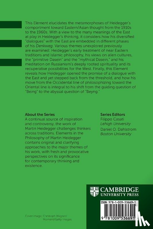 Ma, Lin (Renmin University of China - Heidegger on Eastern/Asian Thought