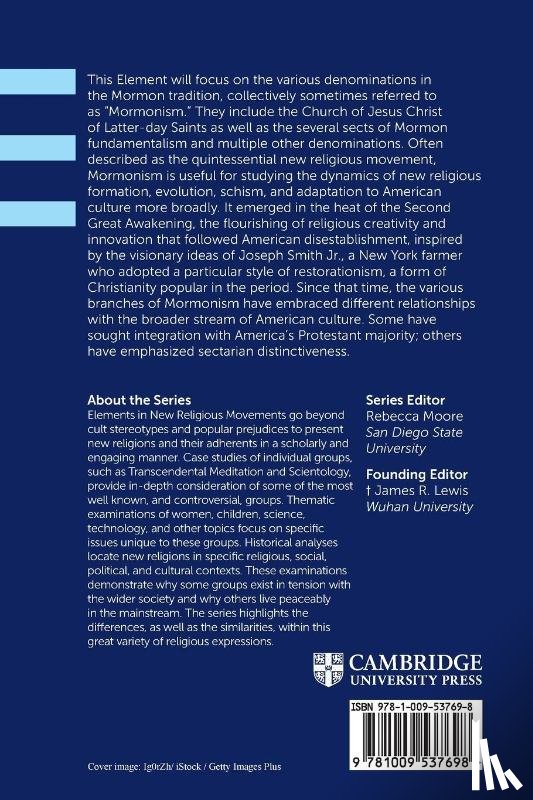Bowman, Matthew (Claremont Graduate University) - Mormonism