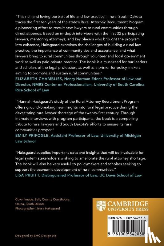 Haksgaard, Hannah (University of South Dakota) - The Rural Lawyer