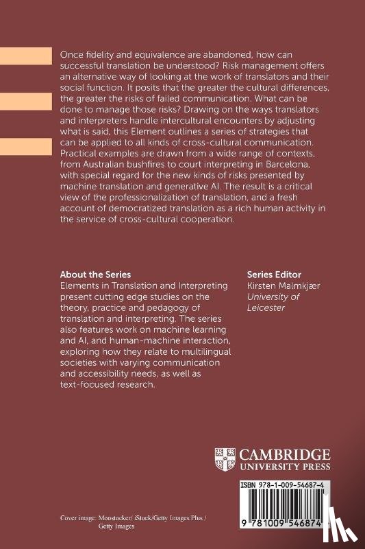 Pym, Anthony (Universitat Rovira i Virgili) - Risk Management in Translation