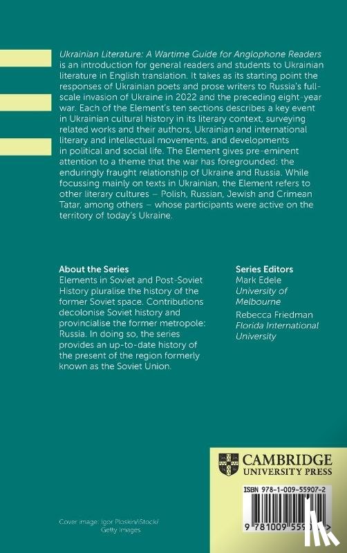 Pavlyshyn, Marko (Monash University) - Ukrainian Literature
