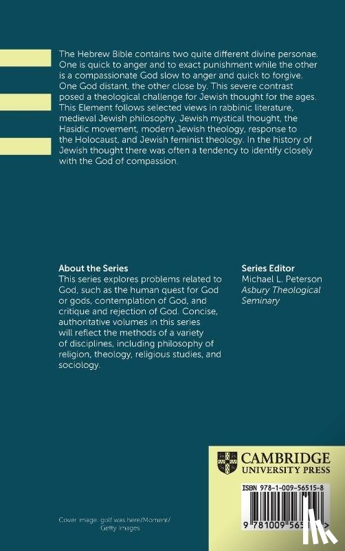 Gellman, Jerome (Ben-Gurion University of the Negev - The Problem of God in Jewish Thought