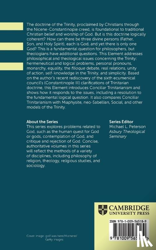 Williams, Scott M. (University of North Carolina) - The Trinity