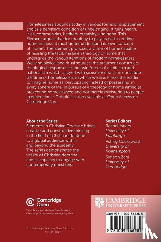 Garrigan, Siobhan (Trinity College Dublin) - A Theology of Home in a Time of Homelessness