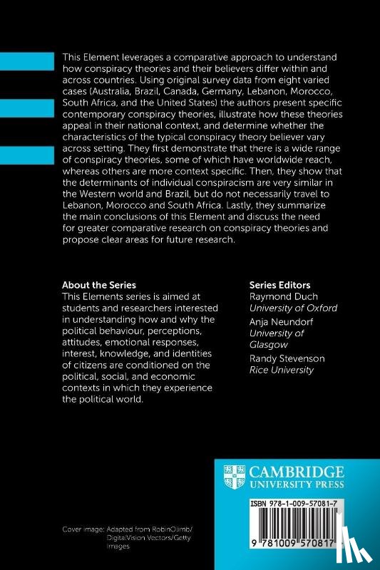 Stockemer, Daniel (University of Ottawa), Bordeleau, Jean-Nicolas (University of Ottawa) - Conspiracy Theories and their Believers