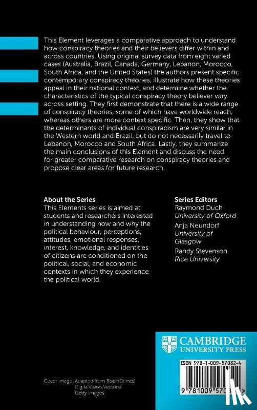 Stockemer, Daniel (University of Ottawa), Bordeleau, Jean-Nicolas (University of Ottawa) - Conspiracy Theories and their Believers