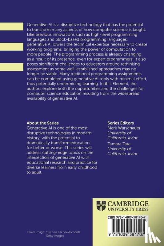 Franklin, Diana (University of Chicago), Denny, Paul (The University of Auckland), Gonzalez-Maldonado, David A. (The University of Chicago), Tran, Minh (The University of Chicago) - Generative AI in Computer Science Education
