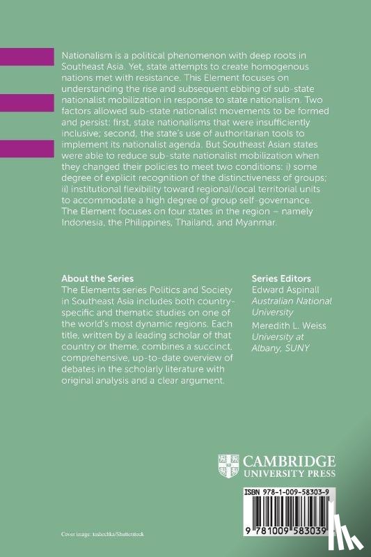 Bertrand, Jacques (University of Toronto) - State and Sub-State Nationalism in Southeast Asia