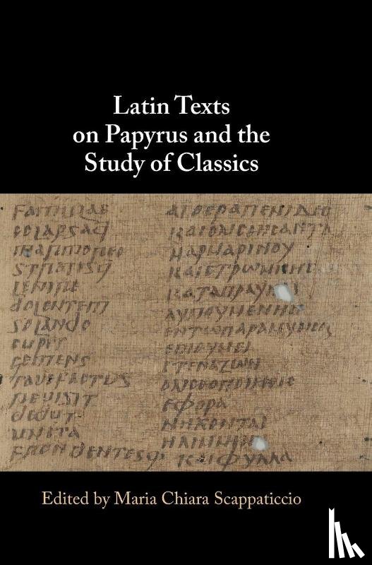  - Latin Texts on Papyrus and the Study of Classics