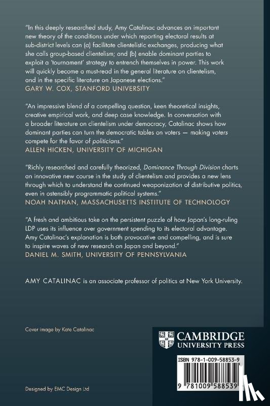 Catalinac, Amy (New York University) - Dominance Through Division