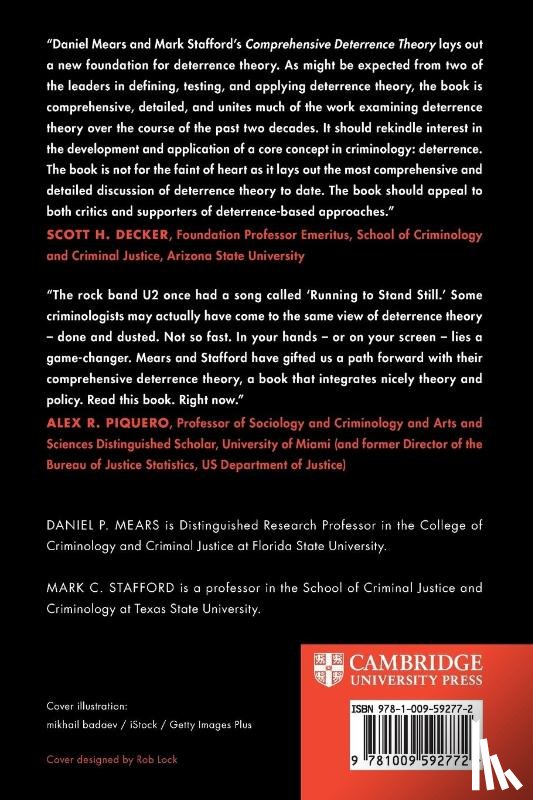 Mears, Daniel P. (Florida State University), Stafford, Mark C. (Texas State University - Comprehensive Deterrence Theory
