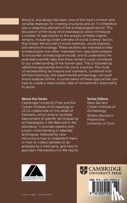 Arbuckle Macleod, Caroline (University of Saskatchewan) - Archaeological Wood and Woodworking