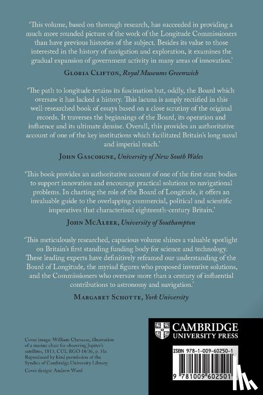 Baker, Alexi (Yale Peabody Museum), Dunn, Richard (Science Museum, Higgitt, Rebekah (National Museums Scotland), Schaffer, Simon (University of Cambridge) - The Board of Longitude