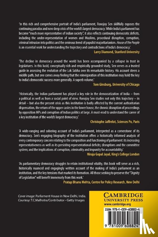 Sen, Ronojoy (National University of Singapore) - House of the People