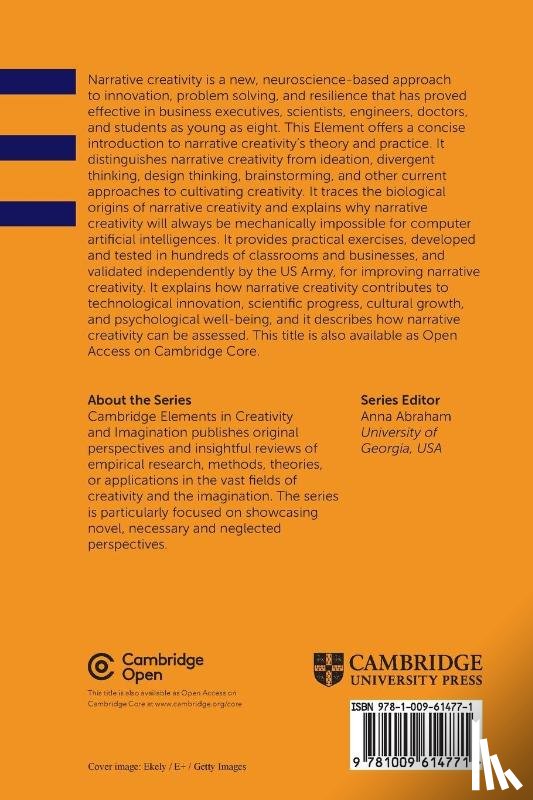 Fletcher, Angus (Ohio State University), Benveniste, Mike (Ohio State University) - Narrative Creativity