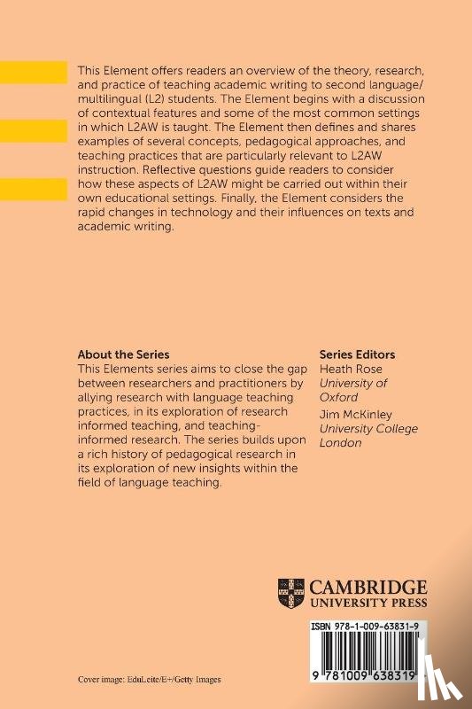 Tardy, Christine M. (University of Arizona) - Teaching Second Language Academic Writing