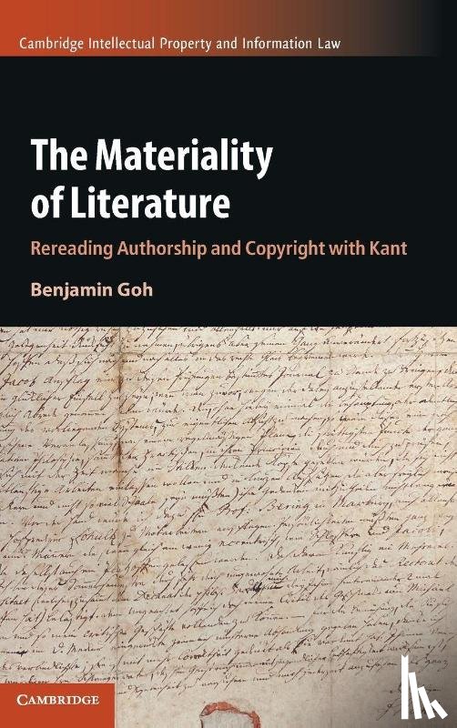 Goh, Benjamin (National University of Singapore) - The Materiality of Literature